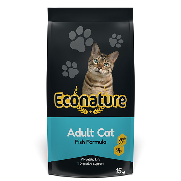 ECONATURE ADULT CAT FOOD FISH FORMULA