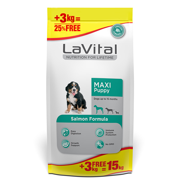 LAVITAL MAXI PUPPY SALMON FORMULA