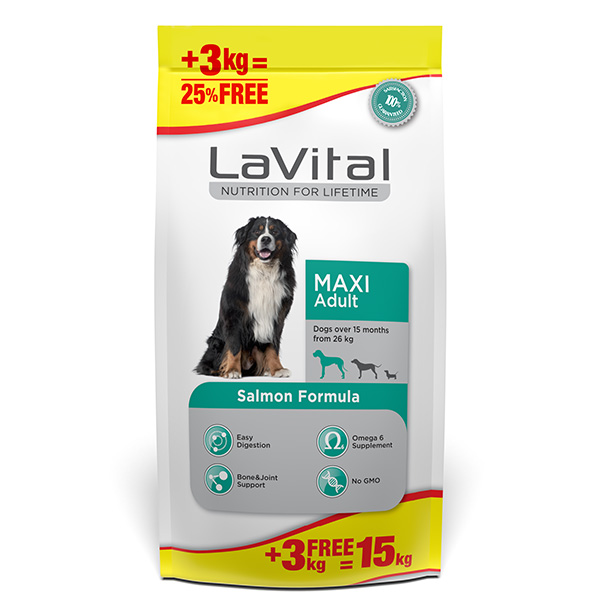 LAVITAL MAXI ADULT SALMON FORMULA